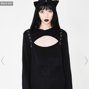 Killstar bad kitty bondage knit